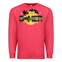 Cardinal Christmas gamer Premium Sweatshirt - BarkalooDesign