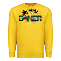 Lemon Christmas gamer Premium Sweatshirt - BarkalooDesign