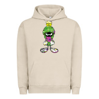 Pigment French Oak Marvin The Martian Glitch Urban Hoodie - trangStudio