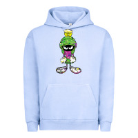 Pigment Grape Ice Marvin The Martian Glitch Urban Hoodie - trangStudio