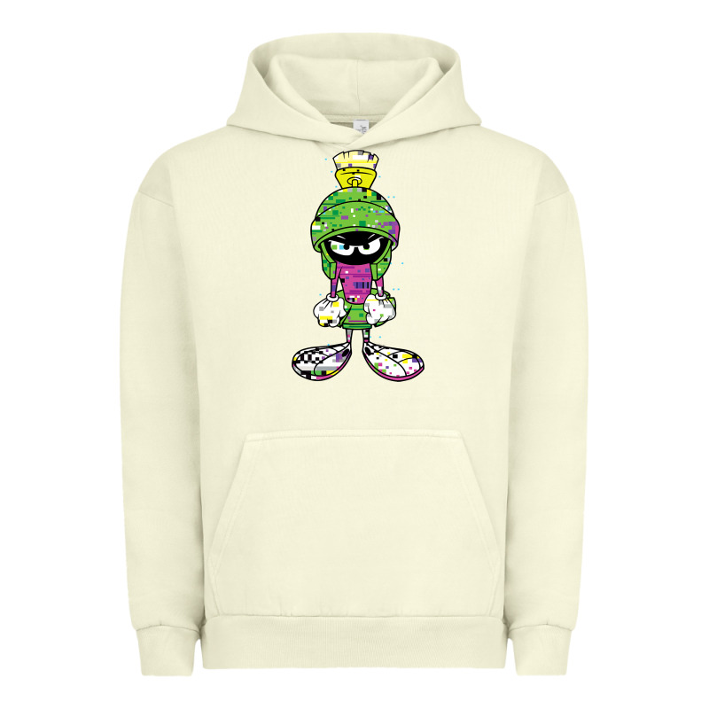 Marvin The Martian Glitch Urban Hoodie by trangStudio | Teevron