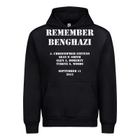 Black Remember Benghazi Patriotic For US Veteran Gift Urban Hoodie - trangStudio
