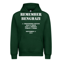 Forest Green Remember Benghazi Patriotic For US Veteran Gift Urban Hoodie - trangStudio