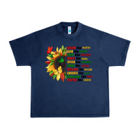 Navy dream like martin juneteenth Urban Heavy Tee - CowGirlArtShop