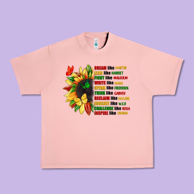 Dream Like Martin Juneteenth Urban Heavy Tee Designed By Cowgirlartshop