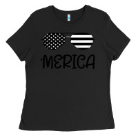 Black Merica Ladies Tee - Bettercallsaul