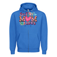 True Royal best mom ever Zipper Hoodie - RacoonDesign