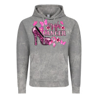 Cloud Rock Crush Cancer with high heels Cancer Awareness Vintage Hoodie - HowdyJamesFarm