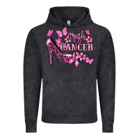 Vintage Black Crush Cancer with high heels Cancer Awareness Vintage Hoodie - HowdyJamesFarm