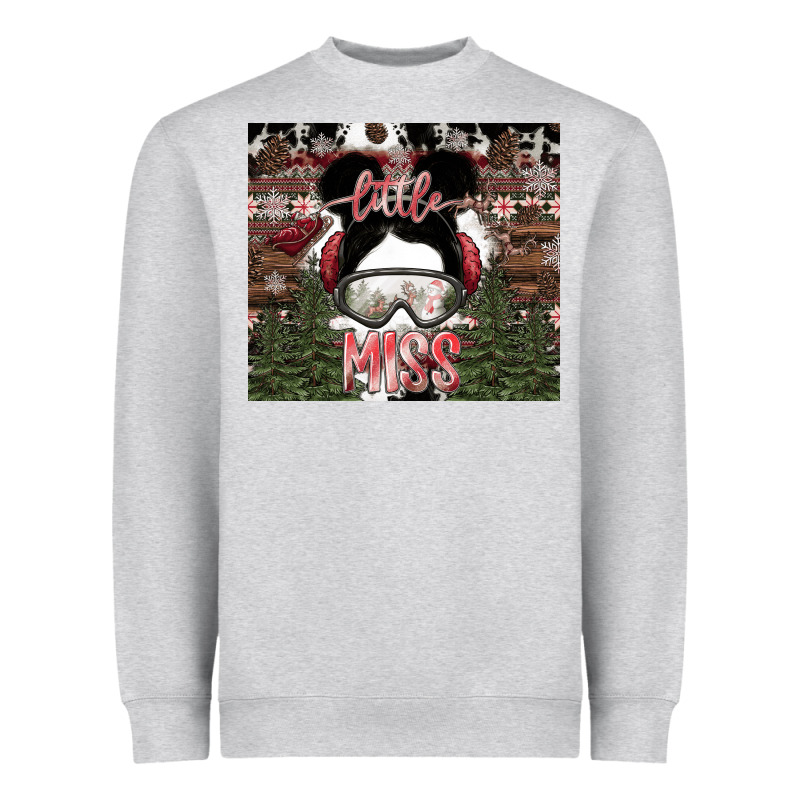 Little Miss Heavyweight Sweatshirt by CowhideDigitalArt | Teevron