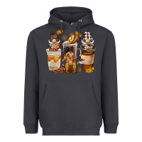 Smoke Coffee gnome Heavyweight Hoodie - BarkalooDesign