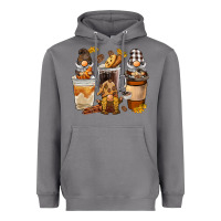 Storm Coffee gnome Heavyweight Hoodie - BarkalooDesign