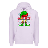 Lilac Elf Your Text Premium Hoodie - CowhideDigitalArt