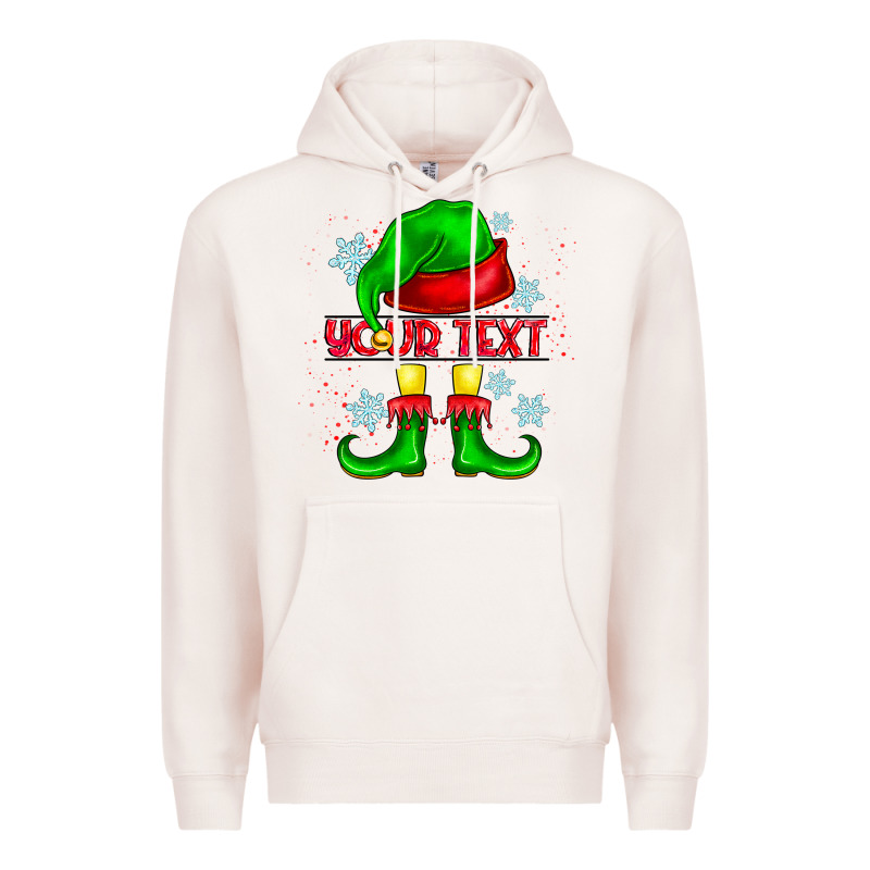 Elf Your Text Premium Hoodie by CowhideDigitalArt | Teevron
