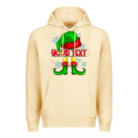 Pina Colada Elf Your Text Premium Hoodie - CowhideDigitalArt