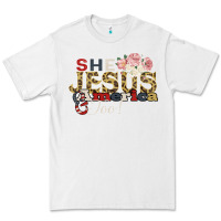 White She Jesus America Too Premium Tee - Bettercallsaul