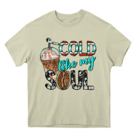 Mossy cold like my soul with coffee Heavy Core Tee - BarkalooDesign