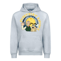 Heather Grey everybody knows the moons made of cheese! Urban Hoodie - trangStudio