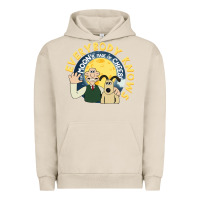 Pigment French Oak everybody knows the moons made of cheese! Urban Hoodie - trangStudio