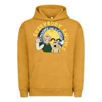 Pigment Peanut Butter everybody knows the moons made of cheese! Urban Hoodie - trangStudio