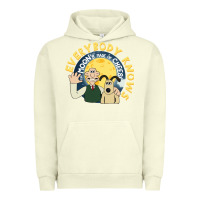 Pigment Pistachio everybody knows the moons made of cheese! Urban Hoodie - trangStudio