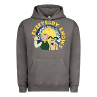 Pigment Tornado everybody knows the moons made of cheese! Urban Hoodie - trangStudio