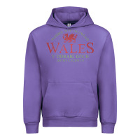 Tulip Rugby Welsh Gift Red Dragon Flag of Wales Urban Hoodie - trangStudio