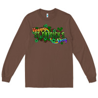 Chestnut Happy St. Patrick's Day Long Sleeve Tee - HowdyJamesFarm