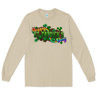 Mushroom Happy St. Patrick's Day Long Sleeve Tee - HowdyJamesFarm