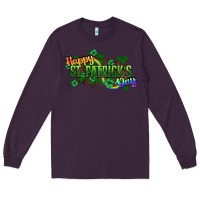 Plum Happy St. Patrick's Day Long Sleeve Tee - HowdyJamesFarm
