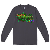 Smoke Happy St. Patrick's Day Long Sleeve Tee - HowdyJamesFarm