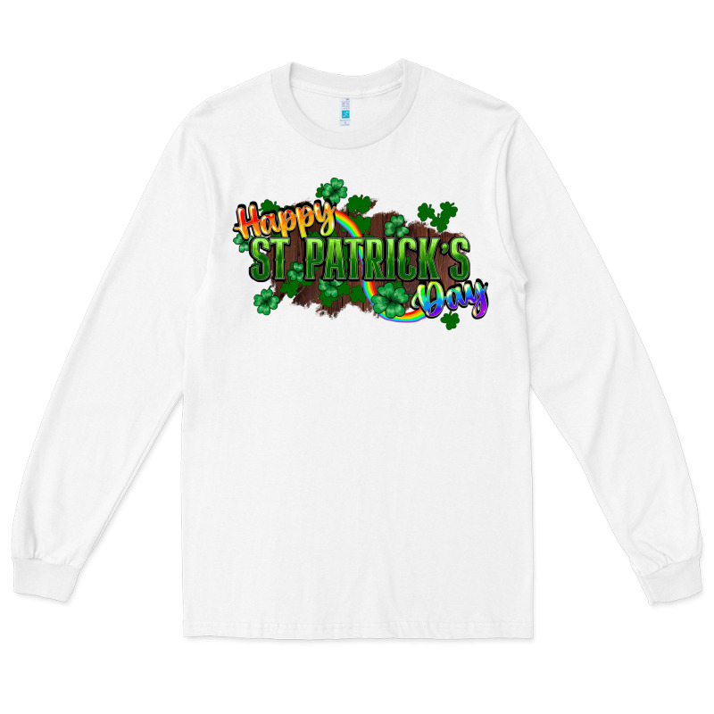 Happy St. Patrick's Day Long Sleeve Tee by HowdyJamesFarm | Teevron