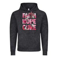Vintage Black faith hope cure breast cancer Vintage Hoodie - CowGirlArtShop