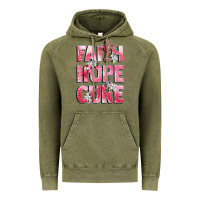 Vintage Olive faith hope cure breast cancer Vintage Hoodie - CowGirlArtShop
