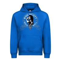 Cobalt Bon Scott Rock n' Roll Lion Shield Urban Hoodie - trangStudio