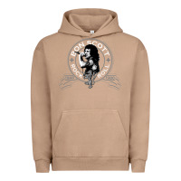 Pigment Burro Bon Scott Rock n' Roll Lion Shield Urban Hoodie - trangStudio