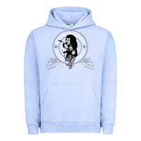 Pigment Grape Ice Bon Scott Rock n' Roll Lion Shield Urban Hoodie - trangStudio