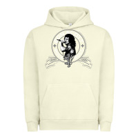 Pigment Pistachio Bon Scott Rock n' Roll Lion Shield Urban Hoodie - trangStudio