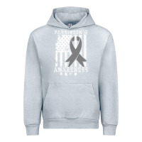 Heather Grey Parkinson's Disease Awareness T  Gift for PD Patients Urban Hoodie - trangStudio