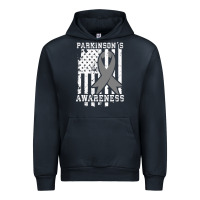 Navy Parkinson's Disease Awareness T  Gift for PD Patients Urban Hoodie - trangStudio