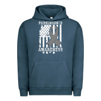 Pigment Midnight Navy Parkinson's Disease Awareness T  Gift for PD Patients Urban Hoodie - trangStudio