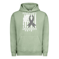 Pigment Oil Green Parkinson's Disease Awareness T  Gift for PD Patients Urban Hoodie - trangStudio