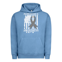 Pigment Pebble Blue Parkinson's Disease Awareness T  Gift for PD Patients Urban Hoodie - trangStudio