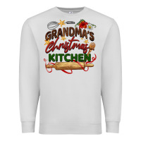 Dove Grey grandma's Christmas kitchen Premium Sweatshirt - BarkalooDesign