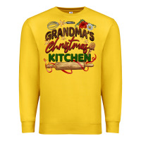 Lemon grandma's Christmas kitchen Premium Sweatshirt - BarkalooDesign