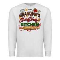 Oatmeal Heather grandma's Christmas kitchen Premium Sweatshirt - BarkalooDesign