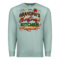Seafoam grandma's Christmas kitchen Premium Sweatshirt - BarkalooDesign
