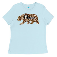 Baby Blue Mama Leopard Ladies Tee - Bettercallsaul