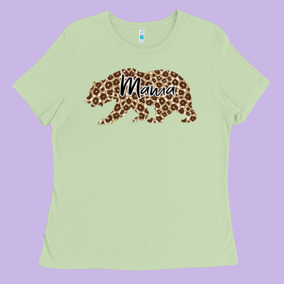 Mama Leopard Ladies Tee Designed By Bettercallsaul