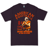 Plum American Football Premium Tee - Bettercallsaul